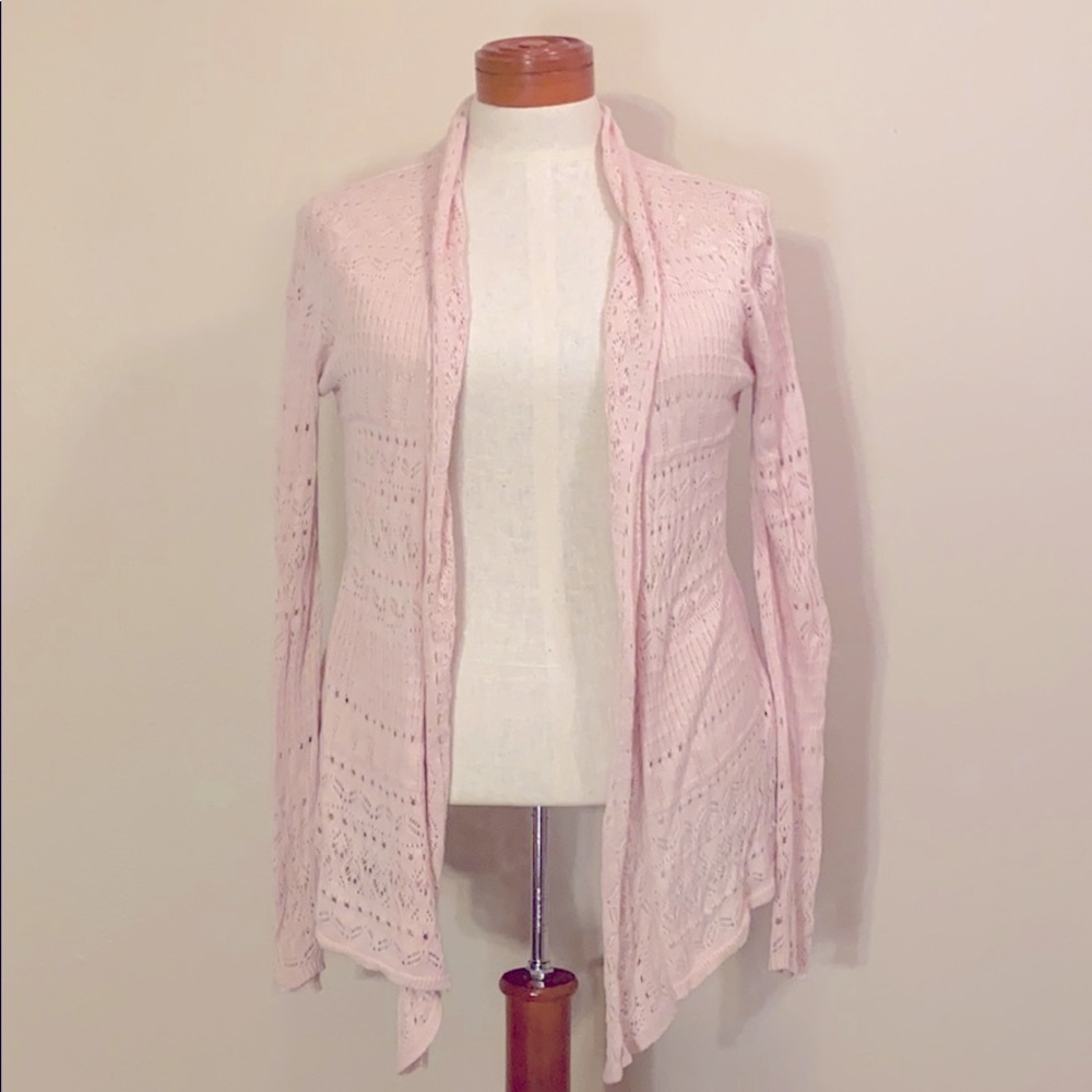 Light Pink Lacey Sweater